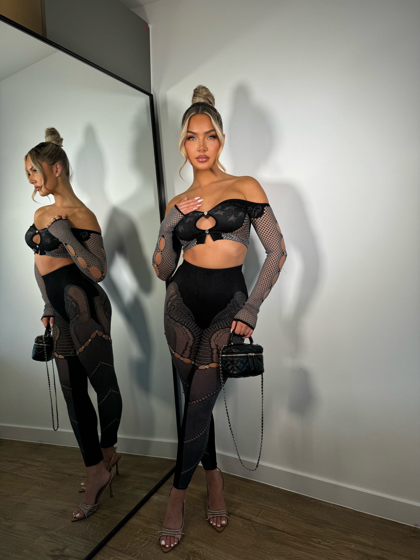 The ‘Ebony’ Black Two Piece Set
