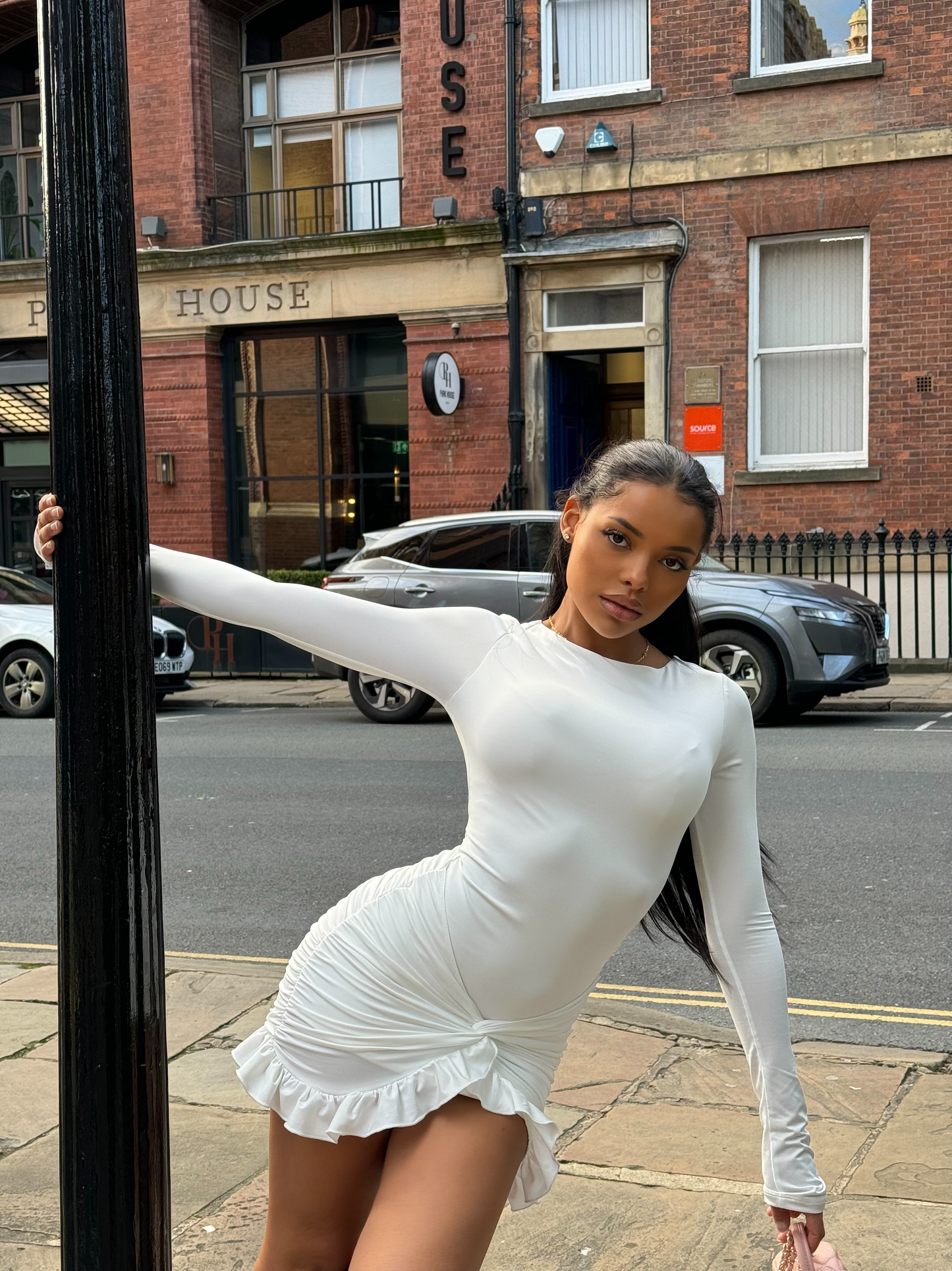 The ‘Kali’ White Bodycon Dress