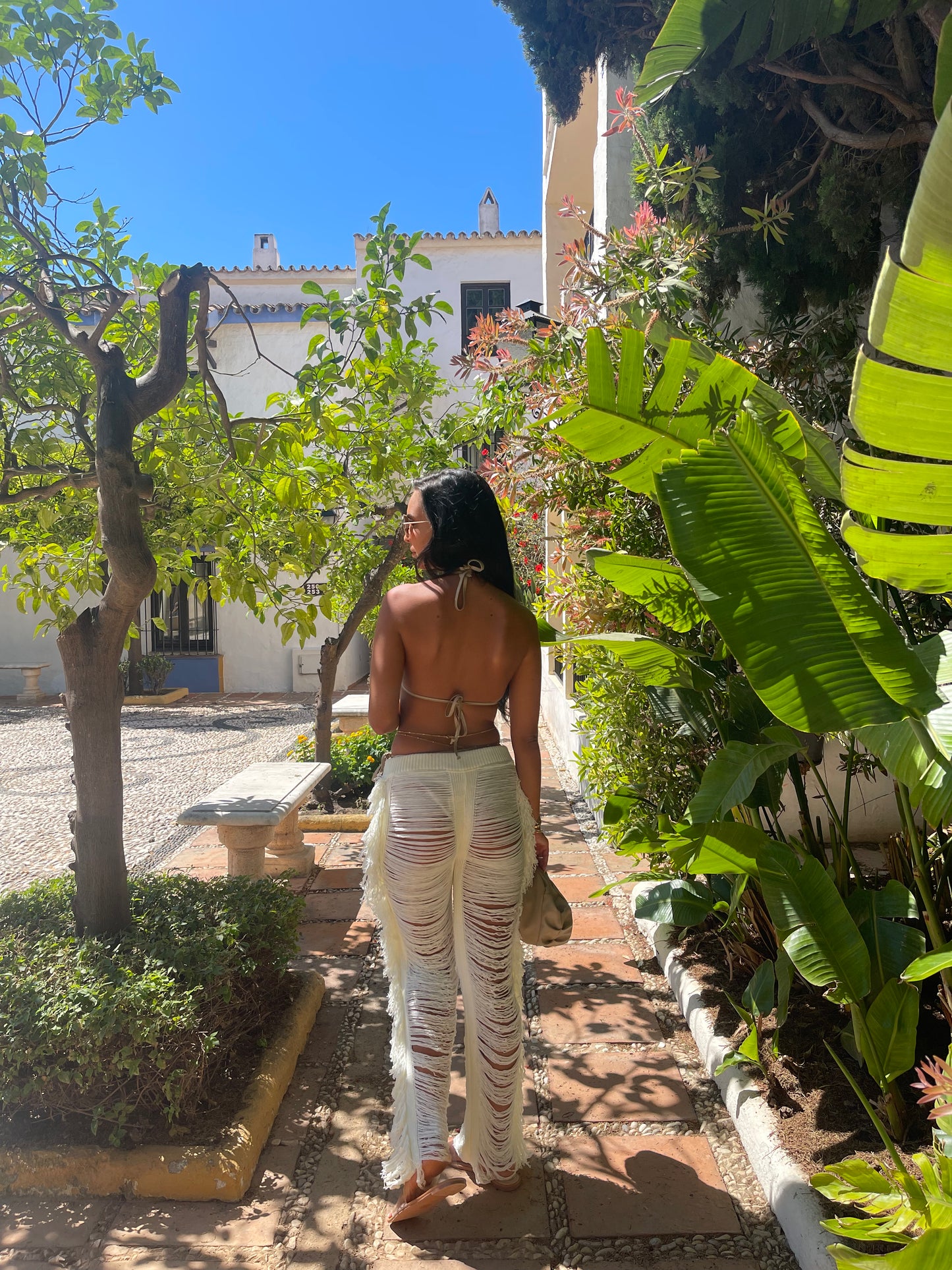 The ‘Dubai’ Fringe Beach Trousers