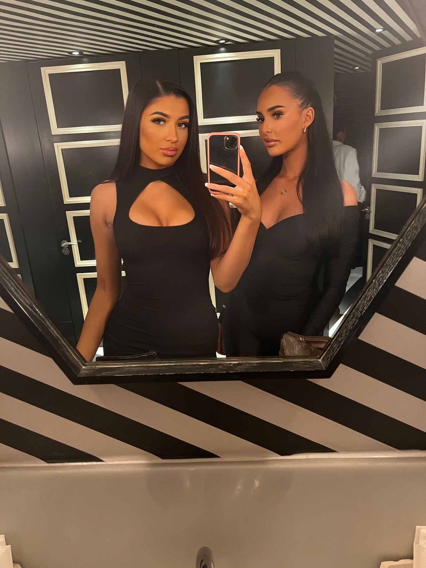 The ‘Amerie’ Black Mini Dress