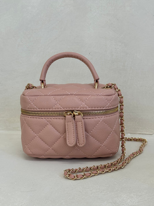 The ‘CC’ Mini Chain Bag Pink