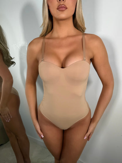 The ‘Luxe Push Up’ Sculpting Bodysuit Nude