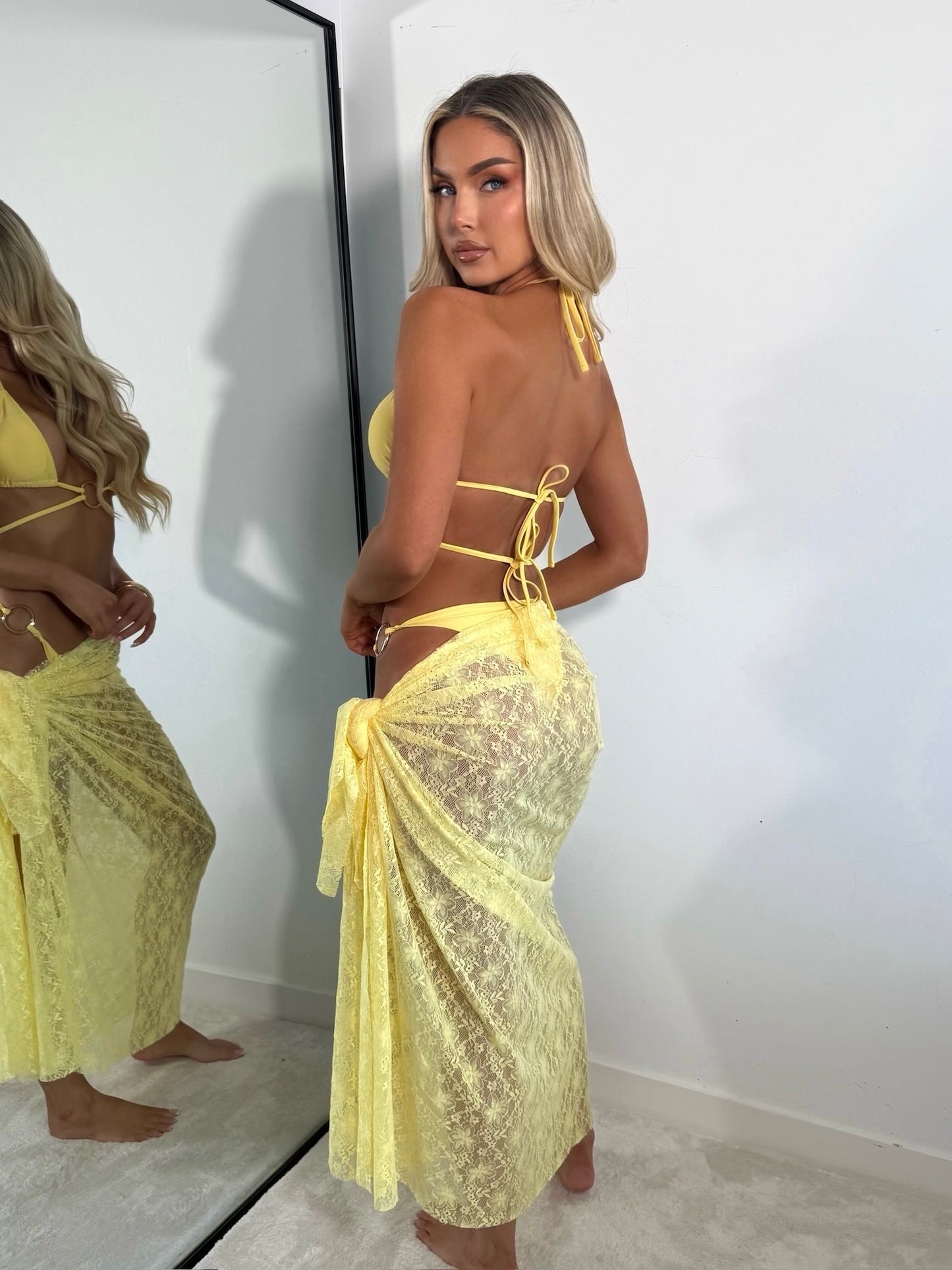 The ‘Honey Daze’ Yellow Bikini Set