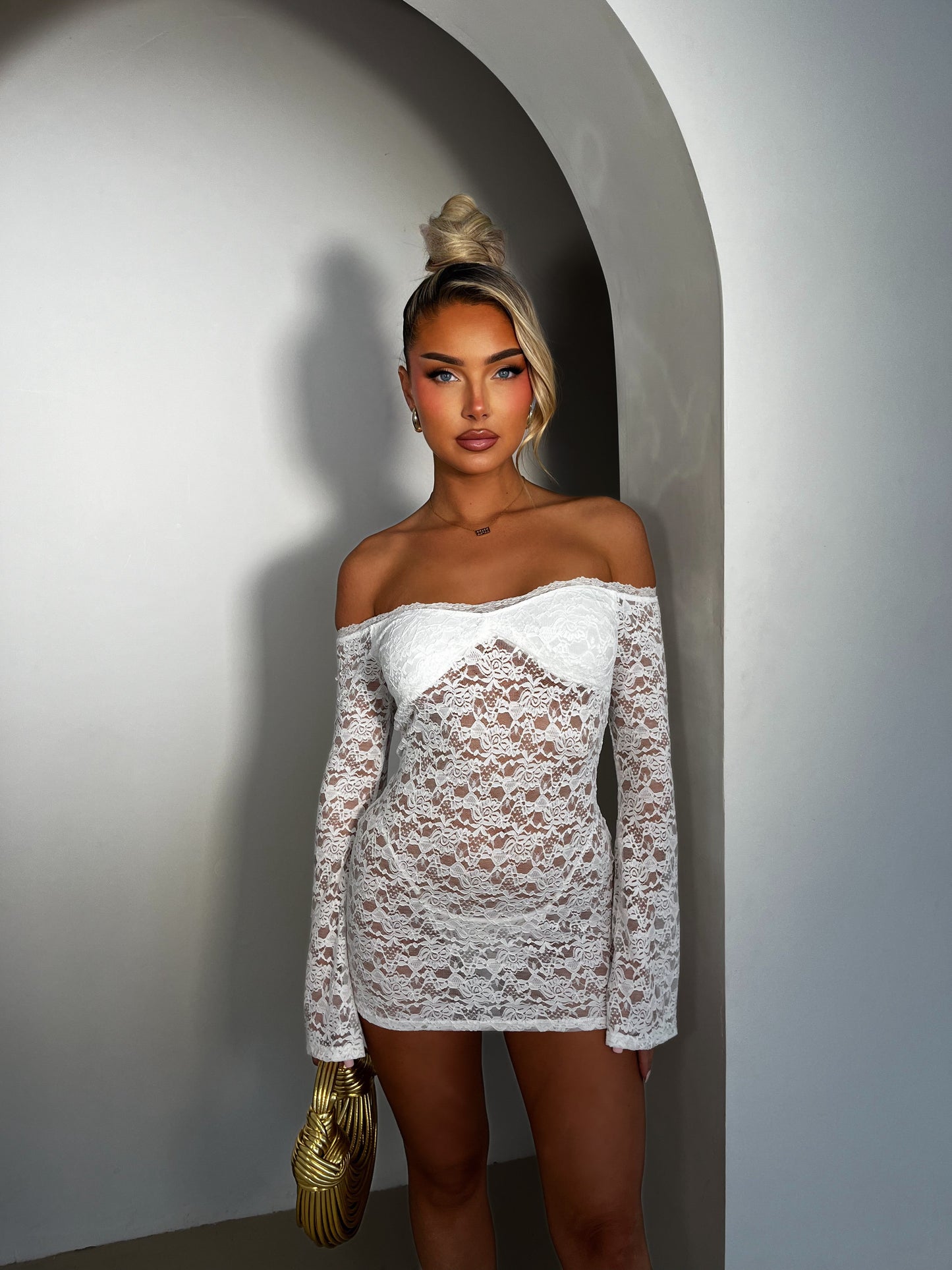 The ‘Lala’ Lace Mini Dress