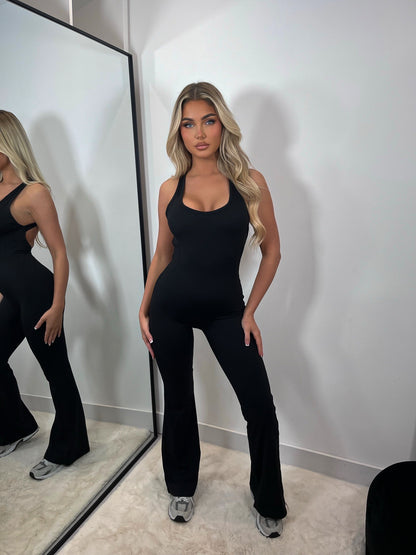 The ‘Camila’ Shapewear Jumpsuit Black