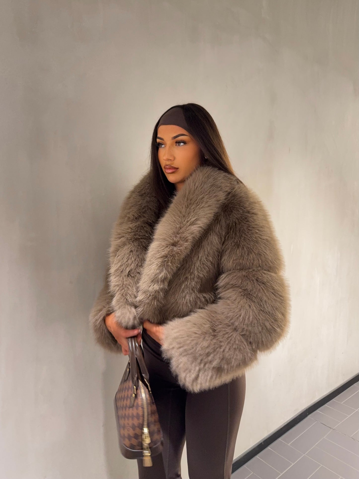 The ‘Lorena’ Luxury Faux Fur Coat Dolce