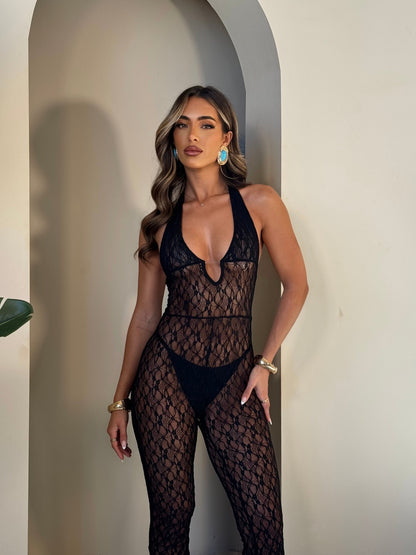 The ‘Yasmine’ Lace Jumpsuit