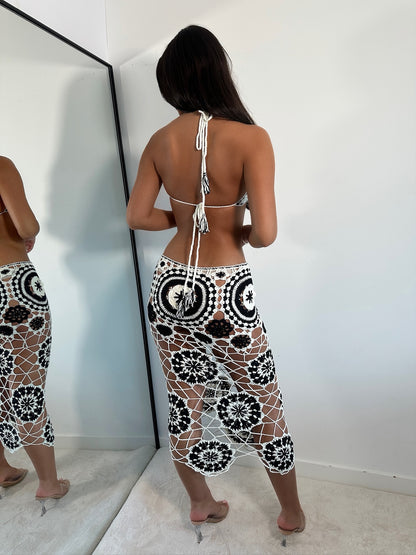 The ‘Mykonos’ Crochet Dress