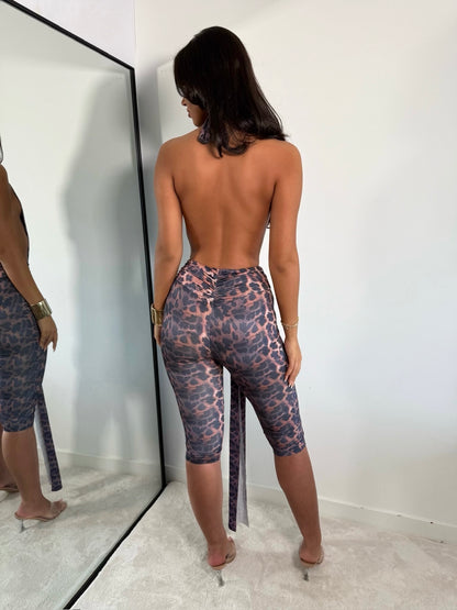 The ‘Body Language’ Leopard Jumpsuit