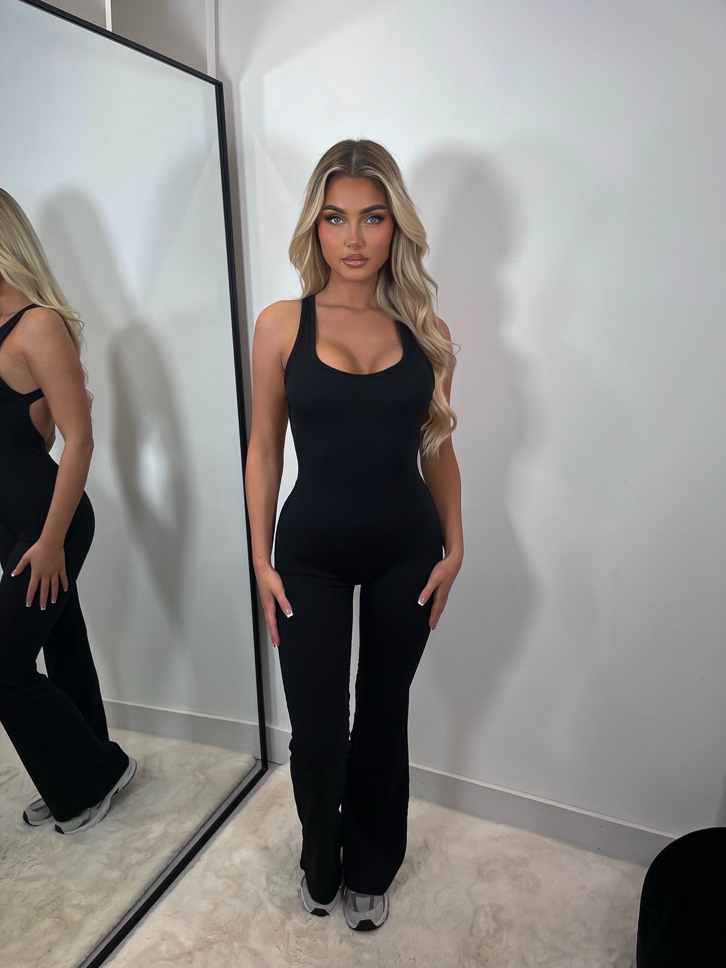 The ‘Camila’ Shapewear Jumpsuit Black