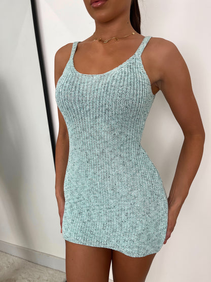 The ‘Arabella’ Super Stretch Knit Mini Dress