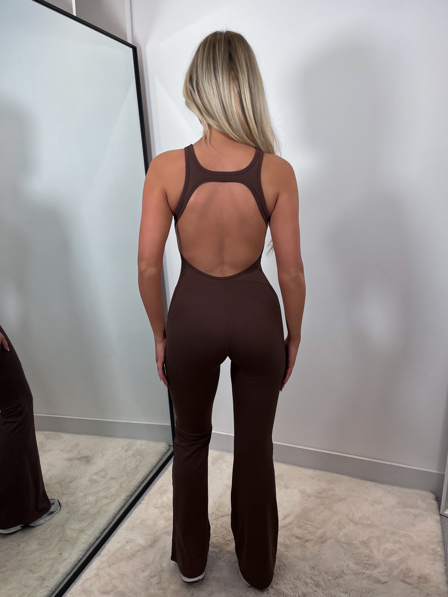 The ‘Camila’ Shapewear Jumpsuit Brown