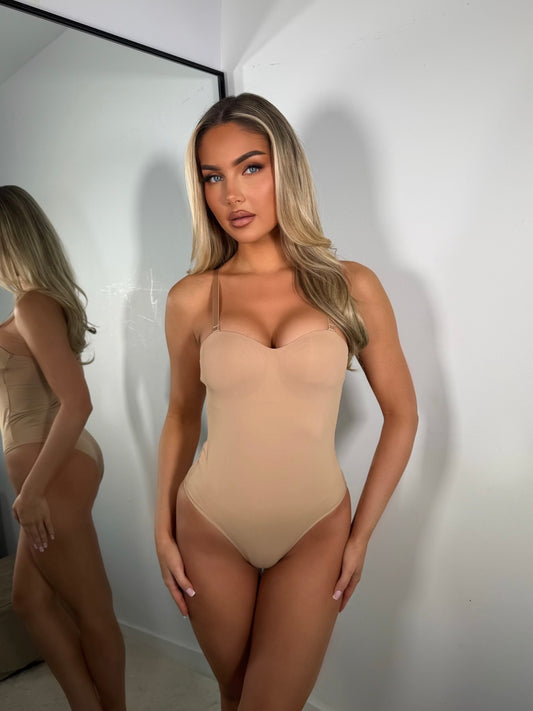 The ‘Luxe Push Up’ Sculpting Bodysuit Nude