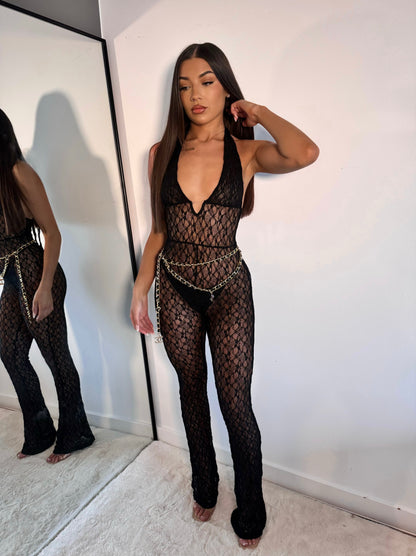 The ‘Yasmine’ Lace Jumpsuit