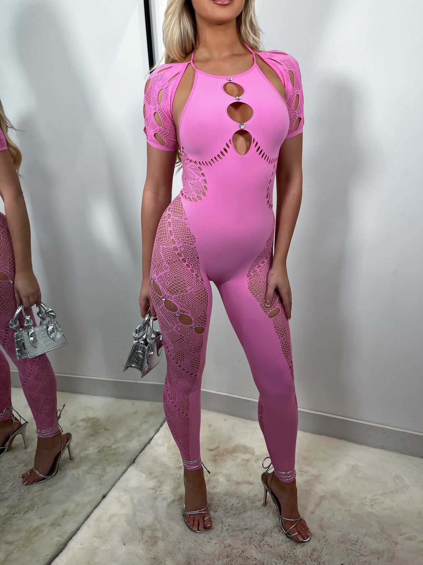 The ‘Kiki’ Jumpsuit Pink