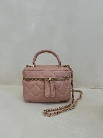 The ‘CC’ Mini Chain Bag Pink