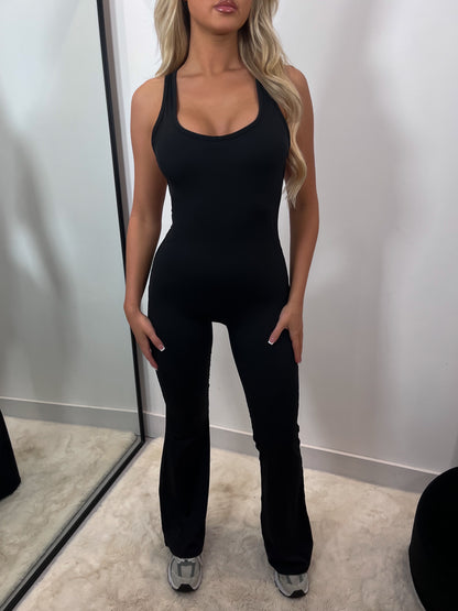 The ‘Camila’ Shapewear Jumpsuit Black