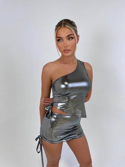 The ‘Sasha’ Silver Co-ord