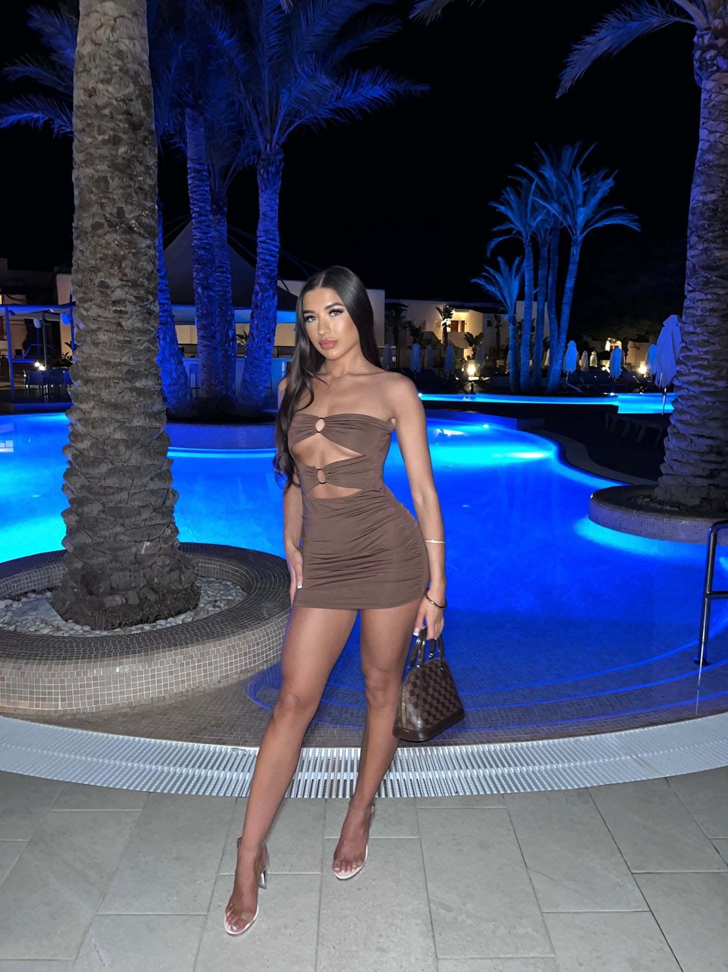 The ‘RiRi’ Dress Brown