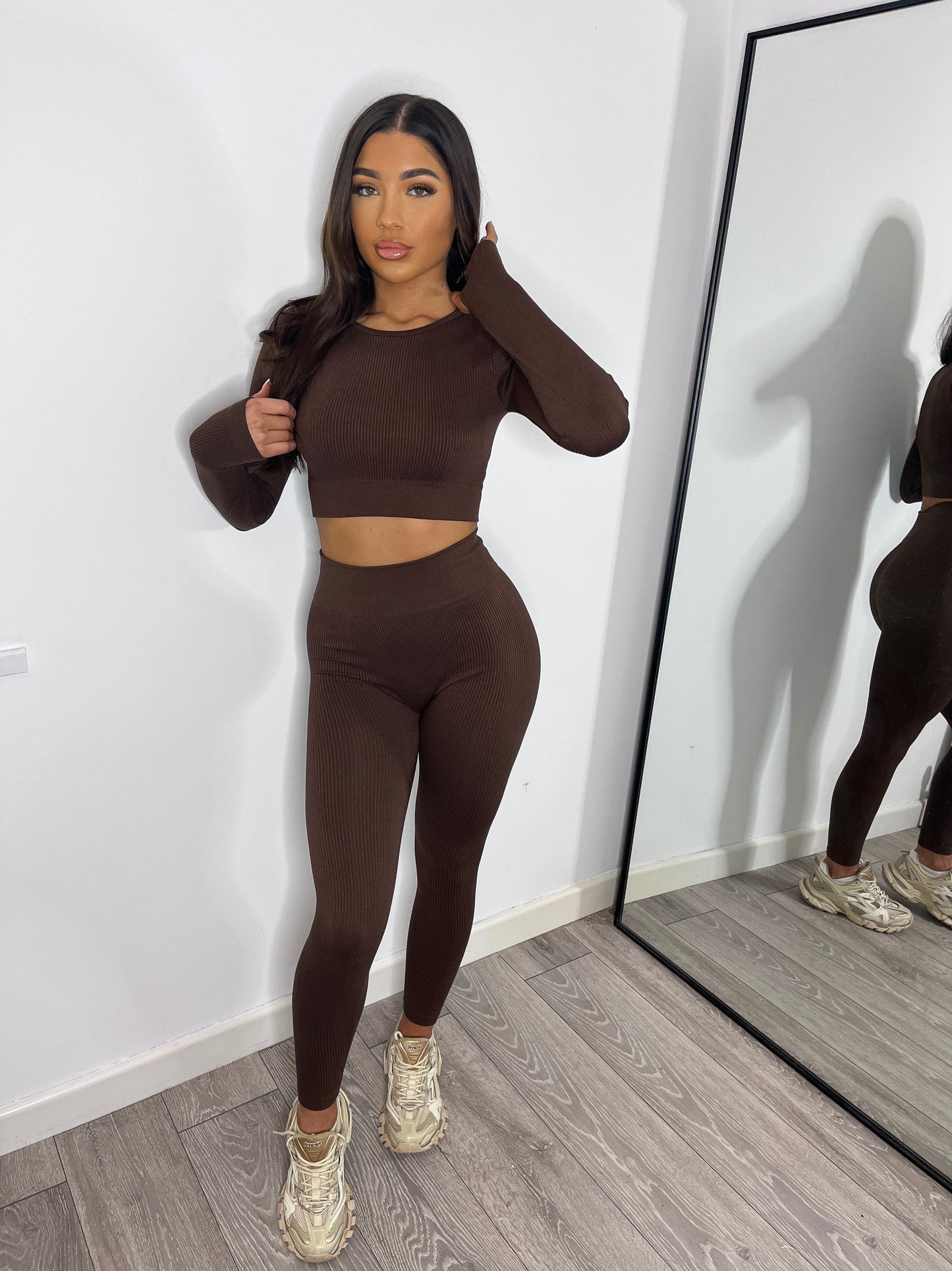 The ‘Ella’ Co-ord In Choc Brown